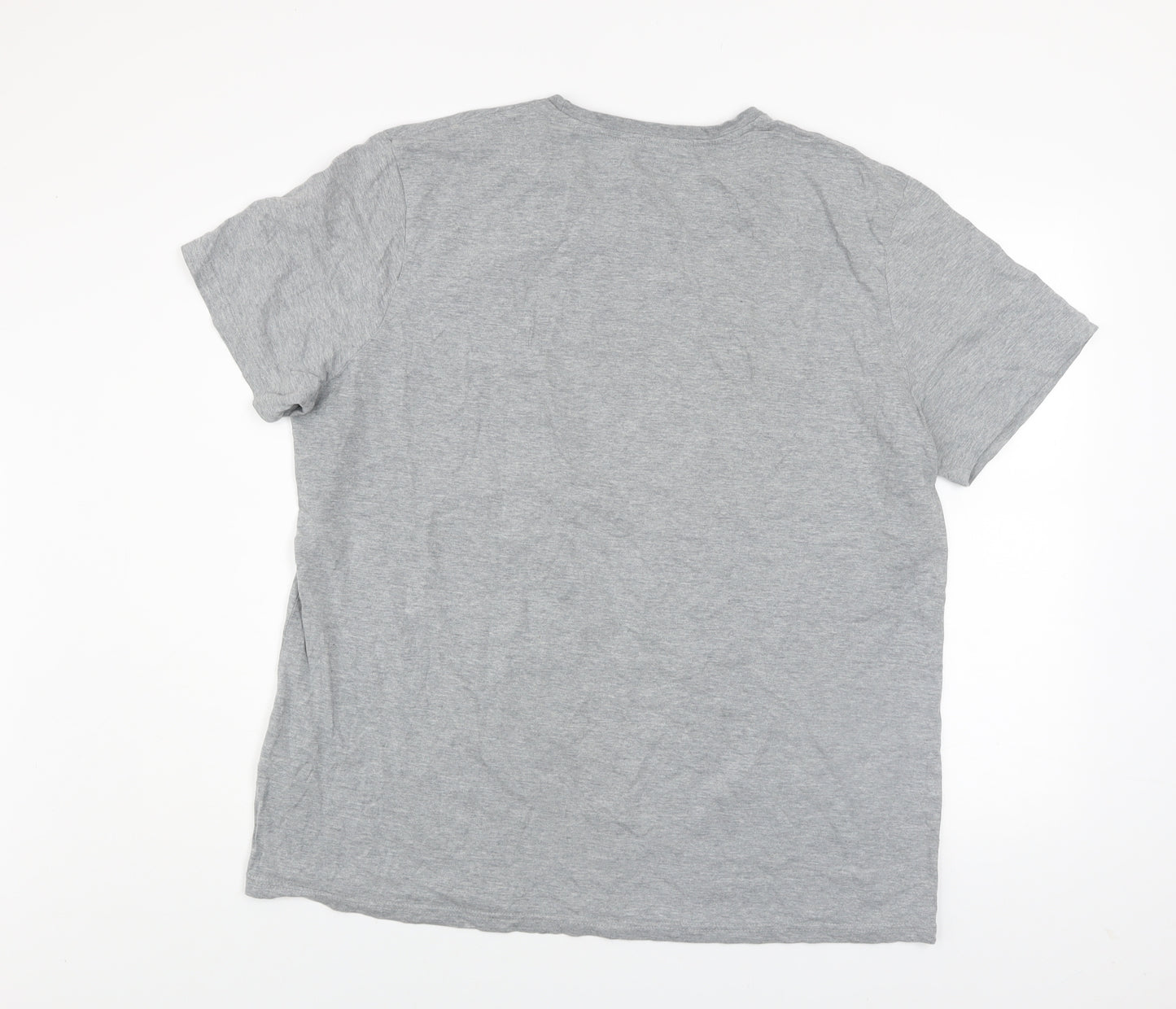 Route 66 Men’s Grey 2XL Graphic Motorcycle T-Shirt Cotton Crew Neck