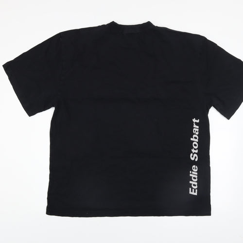 Eddie Stobart Men's Black Graphic Truck Print XL T-Shirt