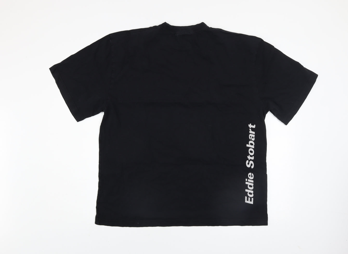 Eddie Stobart Men's Black Graphic Truck Print XL T-Shirt