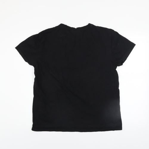 Disney Men’s Black Mickey Mouse Graphic T-Shirt XL