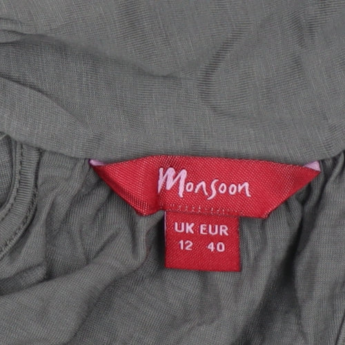 Monsoon Women’s Grey Size 12 Sleeveless Camisole Tank Top
