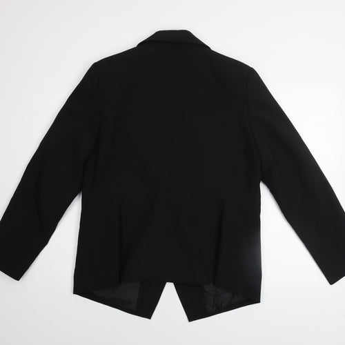 Bodyflirt Womens Black Polyester Blazer Jacket Size 20 Regular