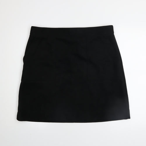 Marks and Spencer Women Black Size 18 Long Pencil Skirt