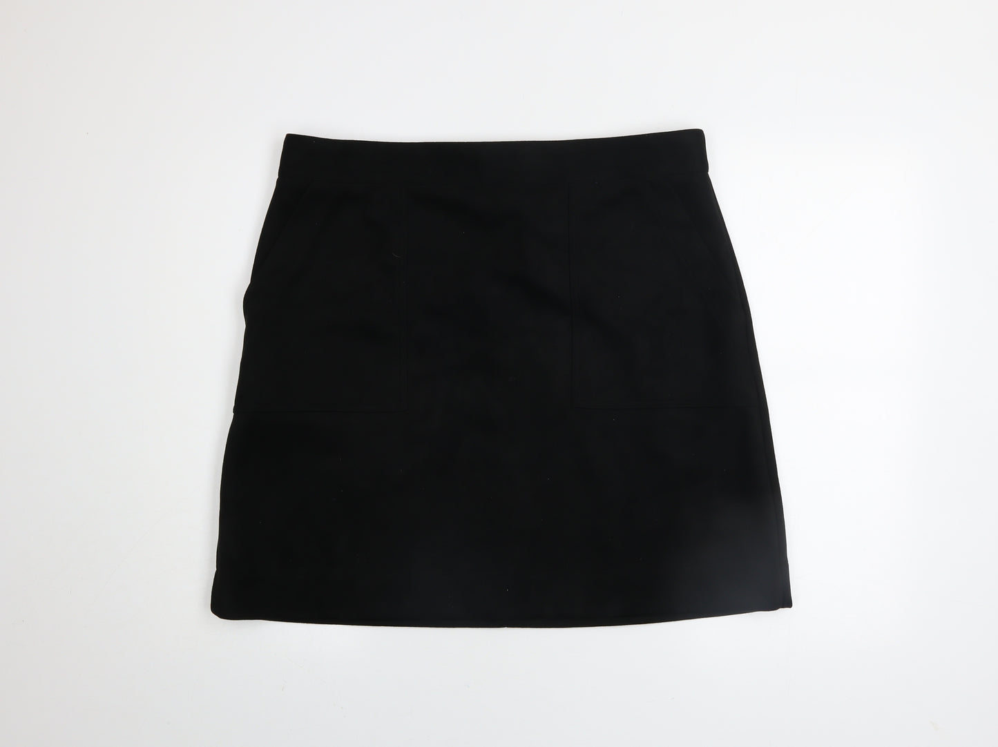 Marks and Spencer Women Black Size 18 Long Pencil Skirt