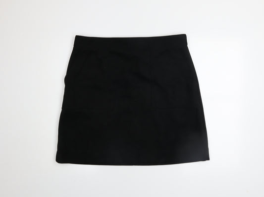 Marks and Spencer Women Black Size 18 Long Pencil Skirt