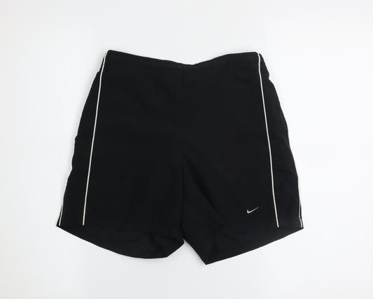 Nike Women's Black S Running Shorts with Reflective Trim