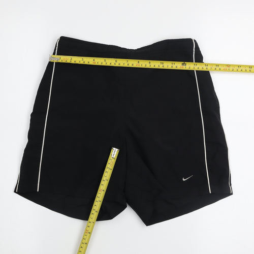 Nike Women's Black S Running Shorts with Reflective Trim