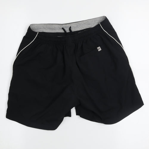 Nike Women's Black S Running Shorts with Reflective Trim