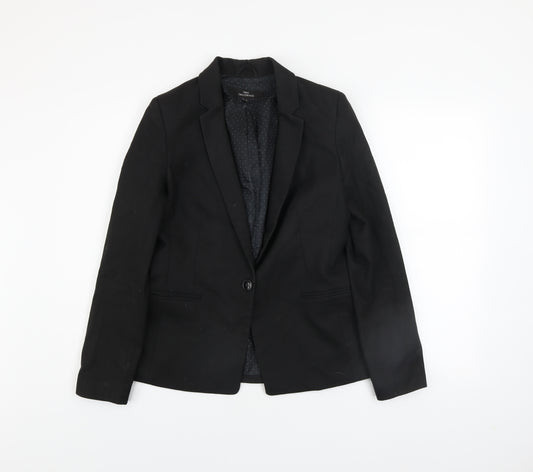 Next Tailoring Women's Black Size 10 Single-Breasted Suit Jacket