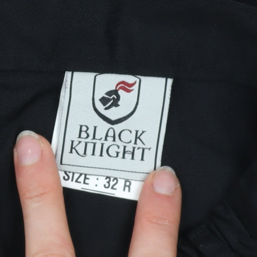 Black Knight Men's Black Cargo Work Trousers Size 32 Regular