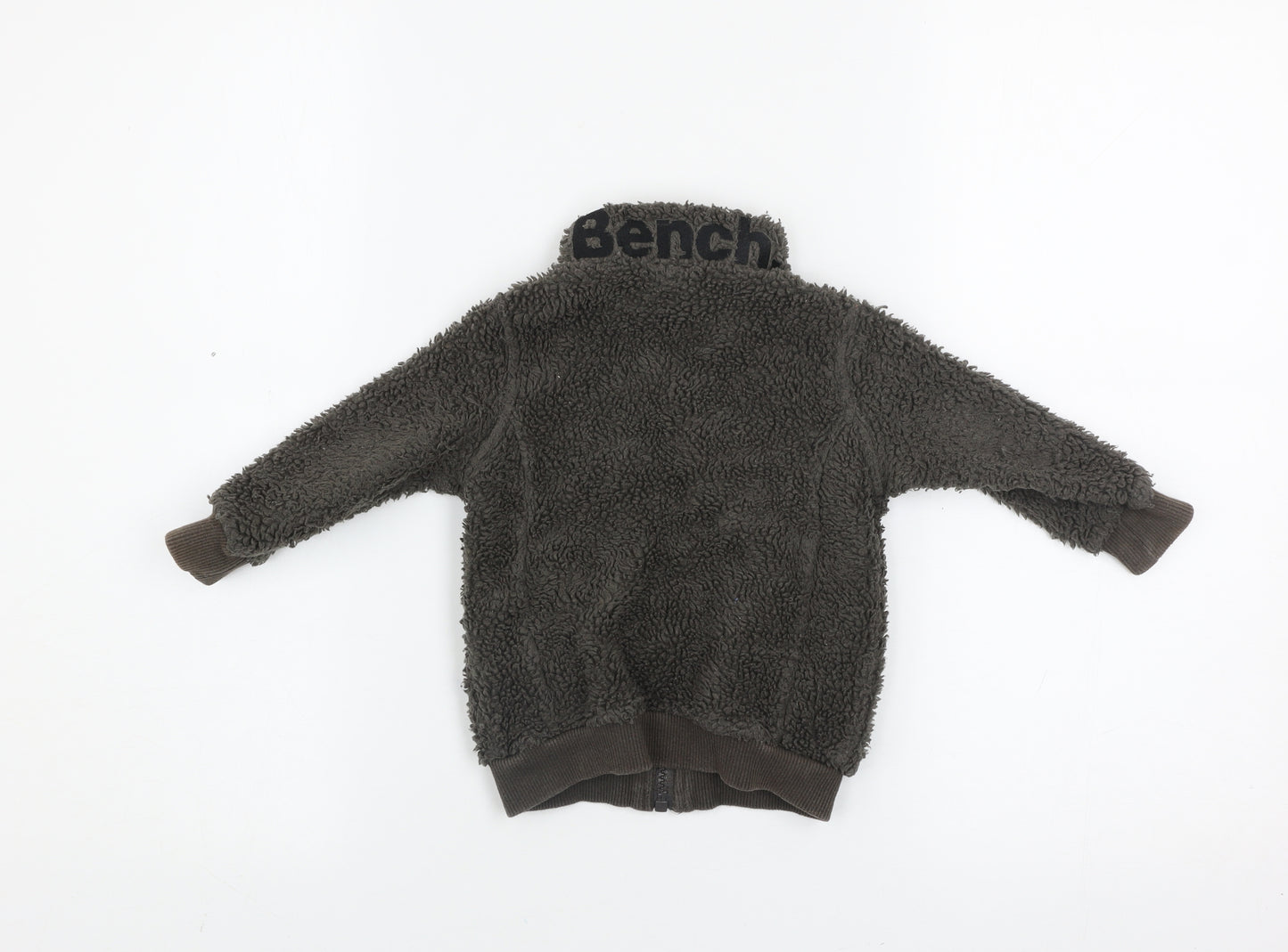 Bench Unisex Baby Brown 6-12 Months Fleece Zip Jacket – Soft & Lined