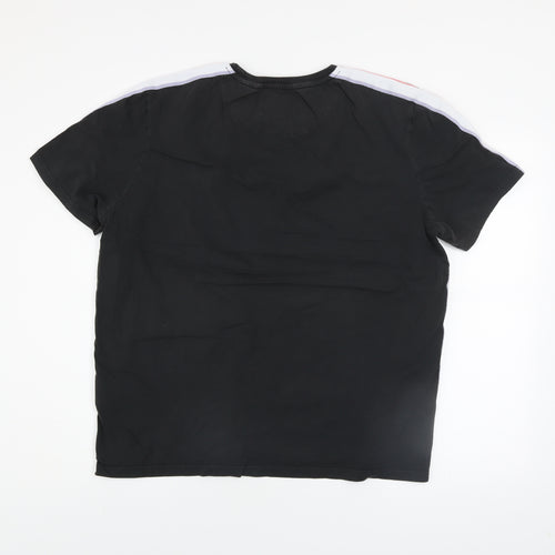 Lyle & Scott Men's Black XL Crew Neck Cotton T-Shirt