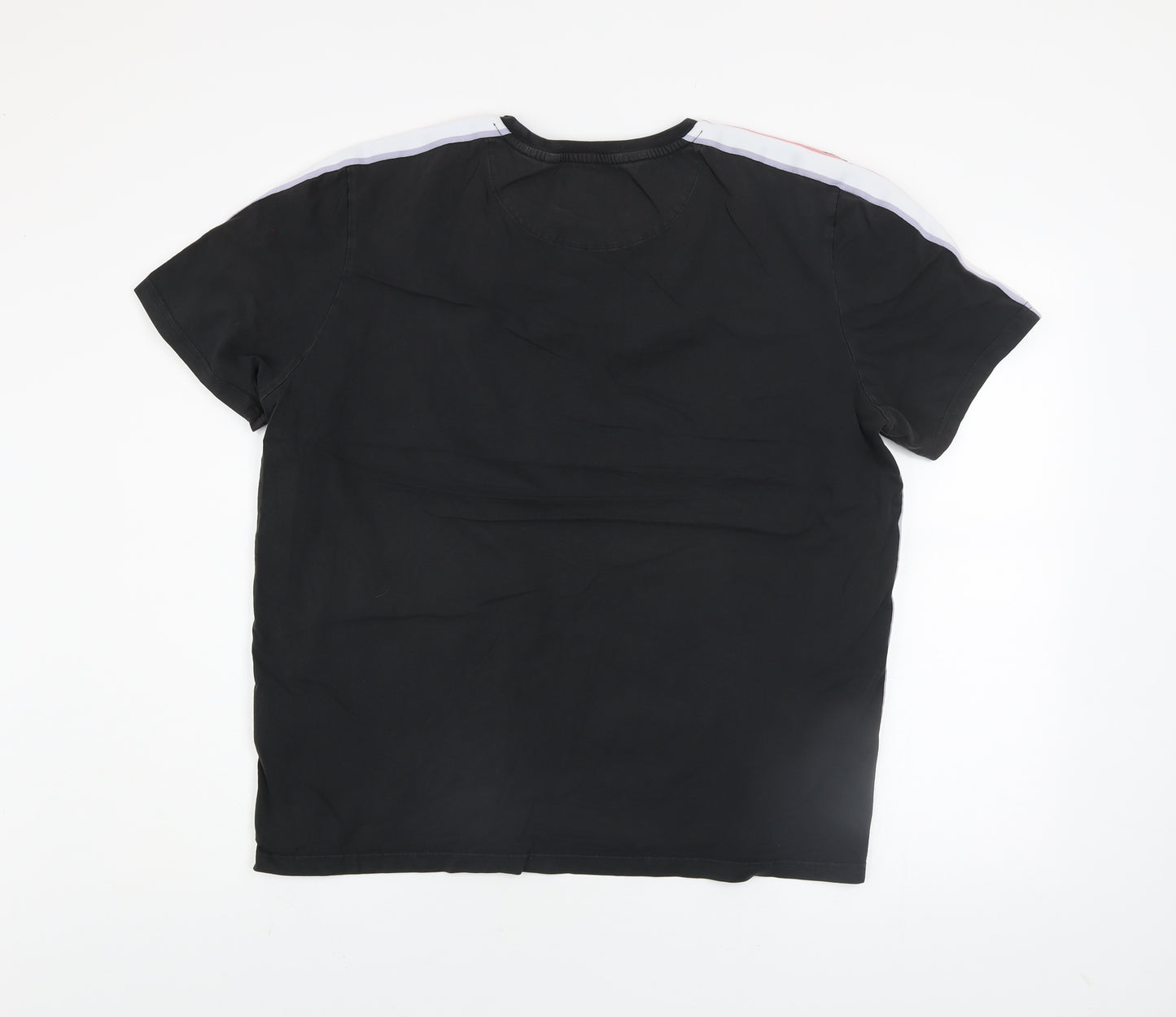 Lyle & Scott Men's Black XL Crew Neck Cotton T-Shirt