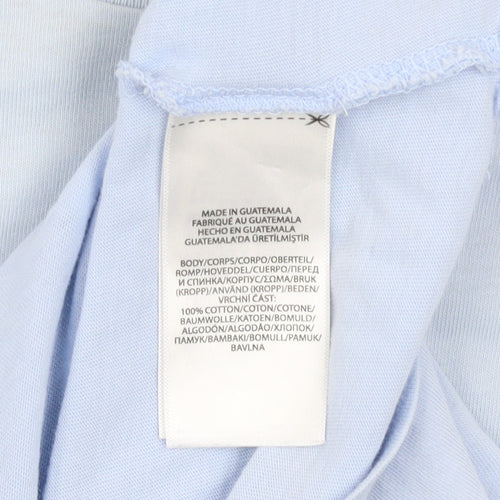 Ralph Lauren Men’s Blue Slim Fit Crew Neck Graphic T-Shirt Size L