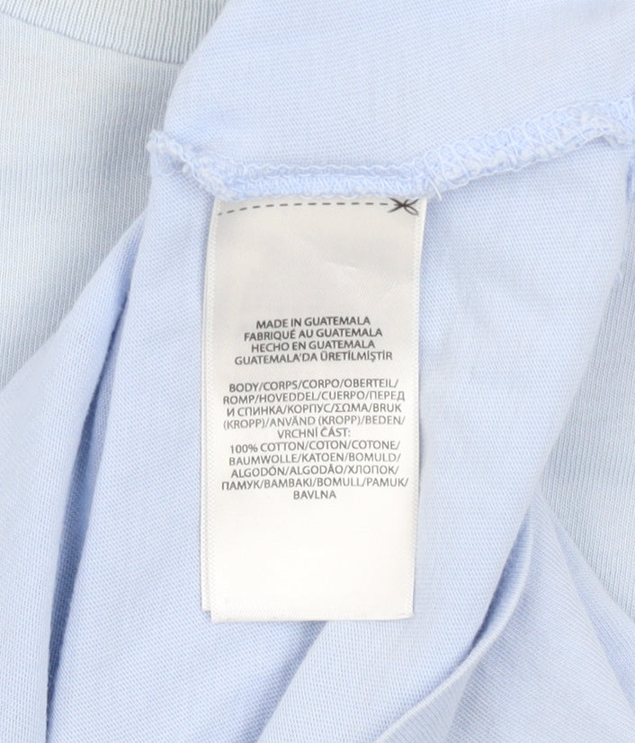 Ralph Lauren Men’s Blue Slim Fit Crew Neck Graphic T-Shirt Size L