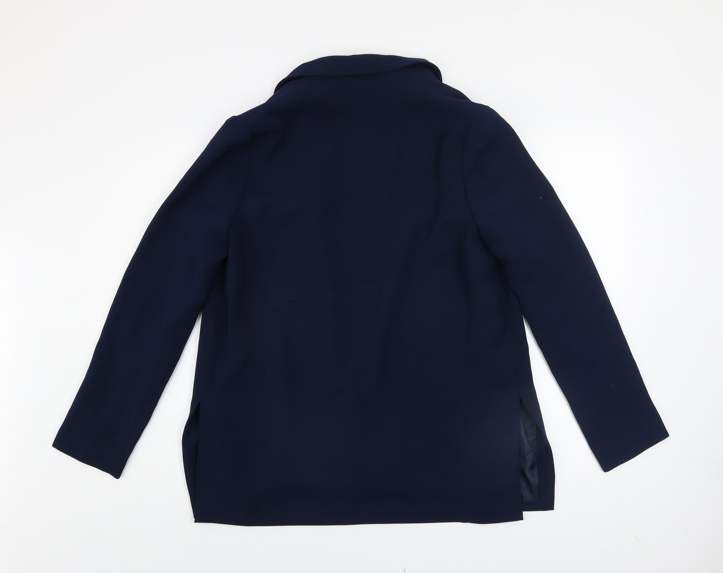Next Women’s Blue Tailoring Blazer Size 12 Regular Fit Jacket