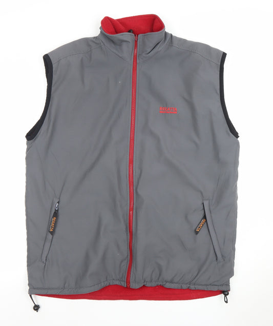 Regatta Men's Grey L Full Zip Fleece Lined Bodywarmer Gilet 42in