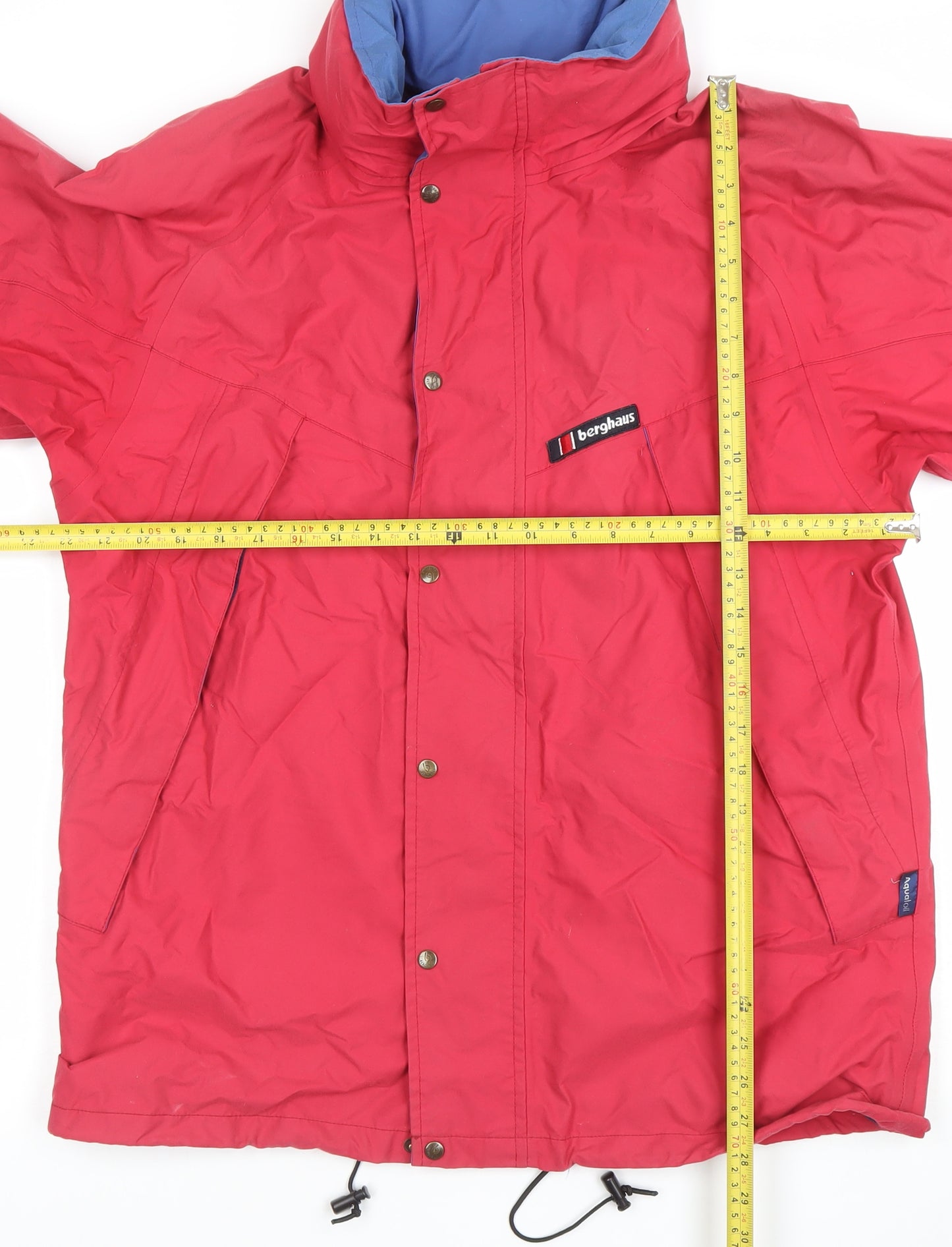 Berghaus Men's Red Parka Jacket Size M Waterproof Windproof Outdoor