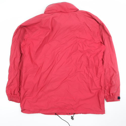 Berghaus Men's Red Parka Jacket Size M Waterproof Windproof Outdoor
