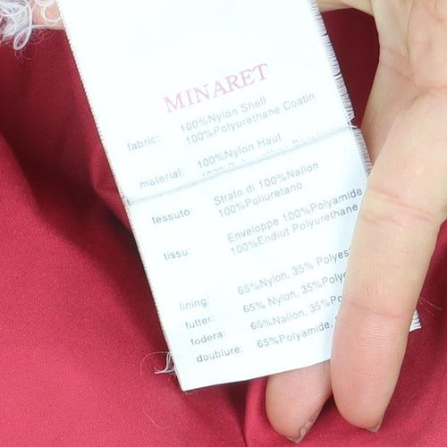 Berghaus Men's Red Parka Jacket Size M Waterproof Windproof Outdoor