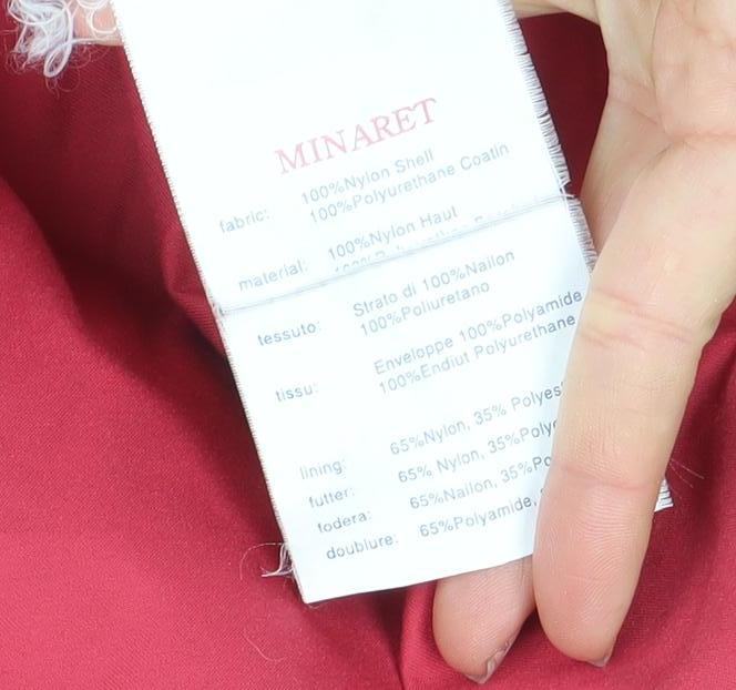 Berghaus Men's Red Parka Jacket Size M Waterproof Windproof Outdoor