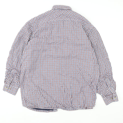 Rydale Men's Multicoloured Check Cotton Long Sleeve Country Shirt M