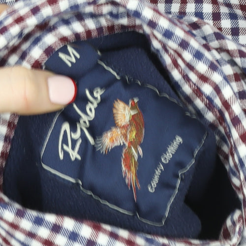 Rydale Men's Multicoloured Check Cotton Long Sleeve Country Shirt M