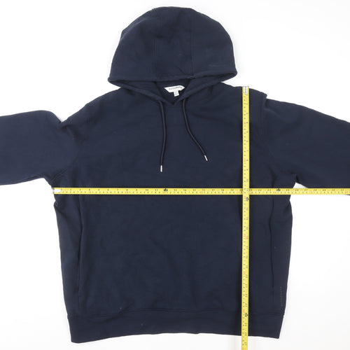 Marks and Spencer Men's Blue 3XL Pullover Hoodie