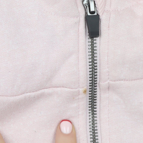 Lucy Mecklenburgh Very Womens Pink 1/2 Zip Hoodie Size M