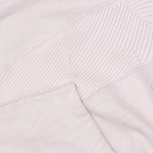 Lucy Mecklenburgh Very Womens Pink 1/2 Zip Hoodie Size M