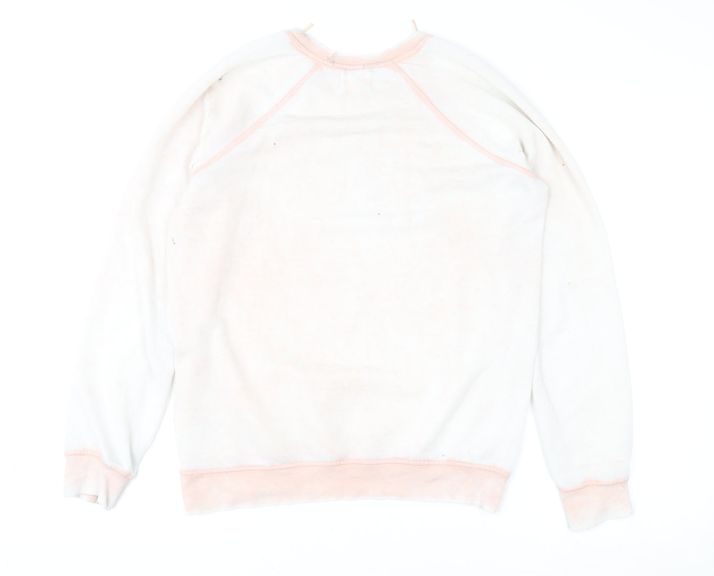 Next Women Pink White San Francisco Pullover Sweatshirt Size 8