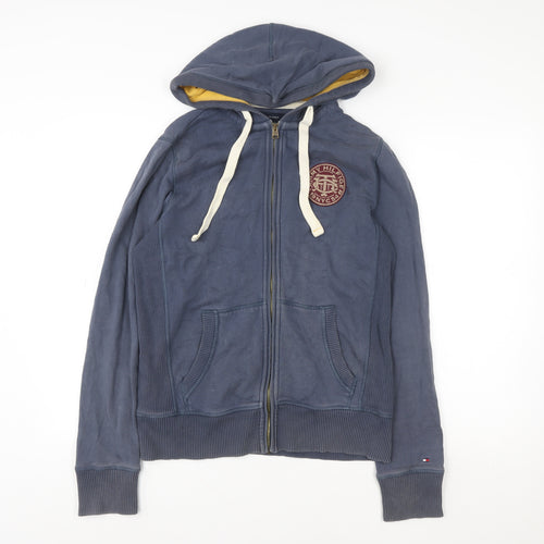 Tommy Hilfiger Men's Blue Full Zip Hoodie Size M