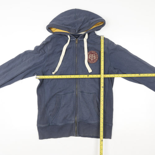 Tommy Hilfiger Men's Blue Full Zip Hoodie Size M