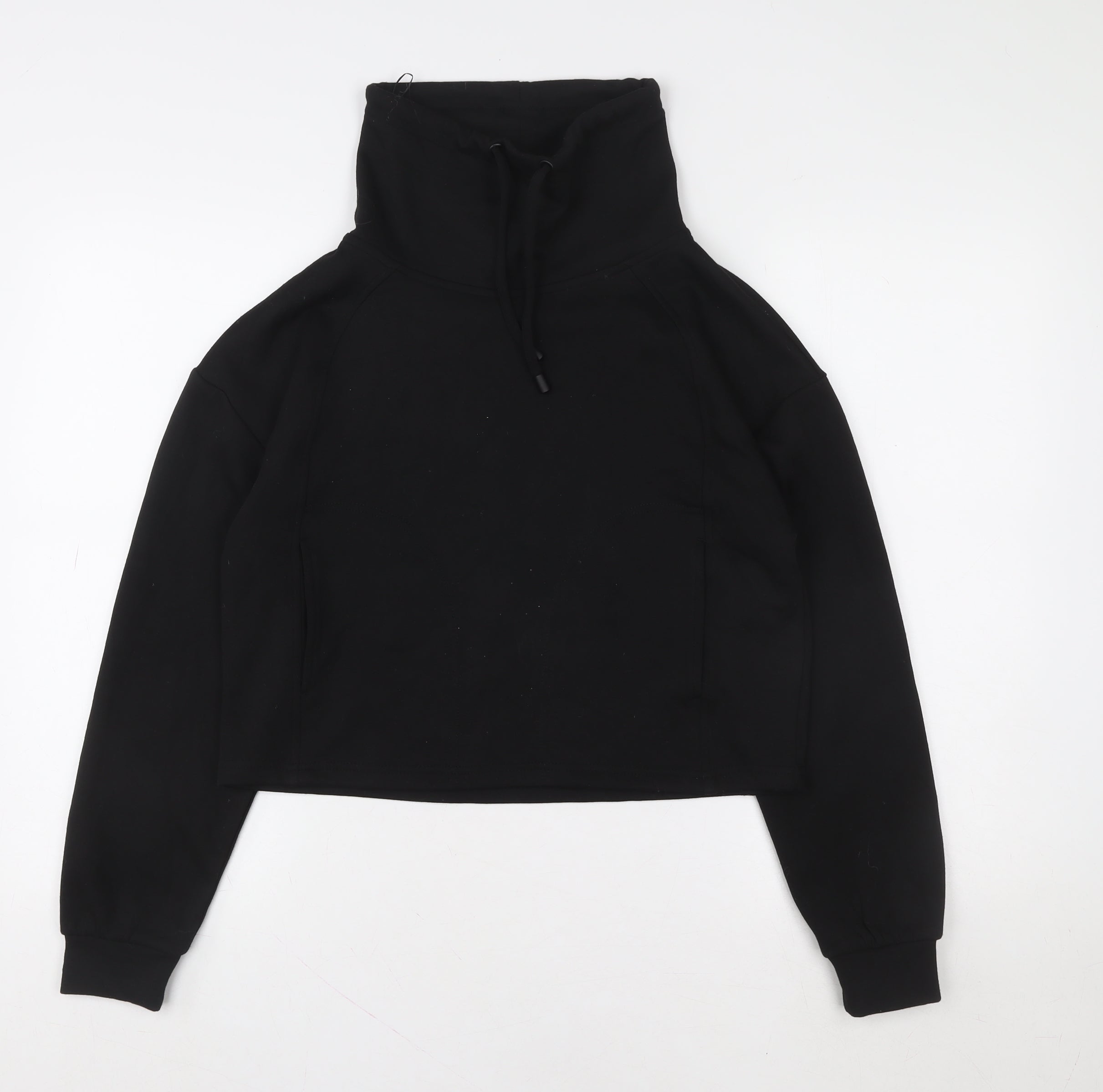 funnel neck hoodie women's
