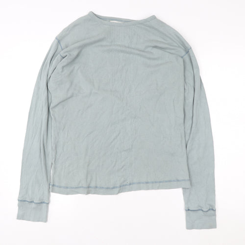 Tom Wolfe Jeans Women’s Blue Long Sleeve Cotton T-Shirt XL