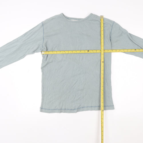 Tom Wolfe Jeans Women’s Blue Long Sleeve Cotton T-Shirt XL