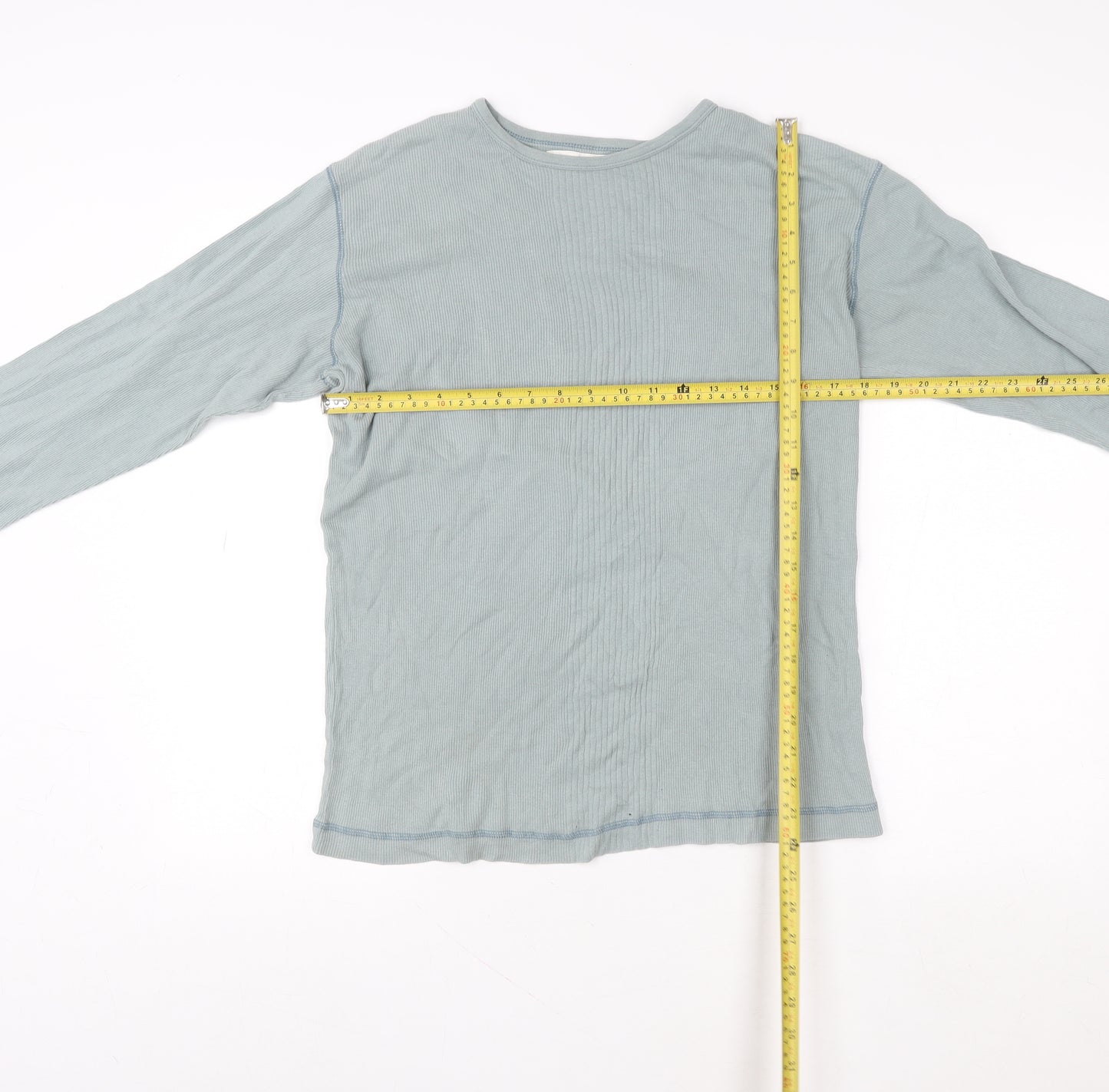 Tom Wolfe Jeans Women’s Blue Long Sleeve Cotton T-Shirt XL