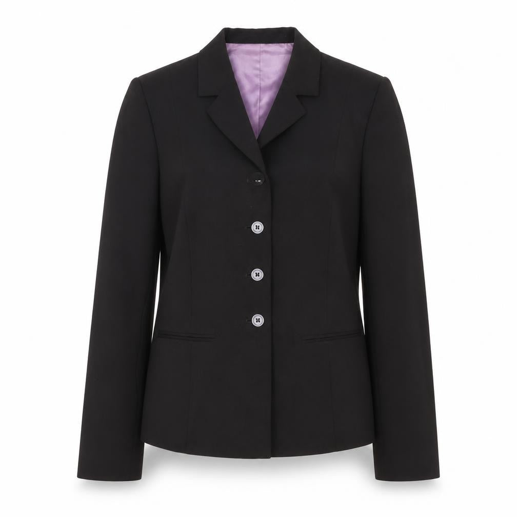 Monsoon Women Black Tailored Blazer UK 12 Classic Fit