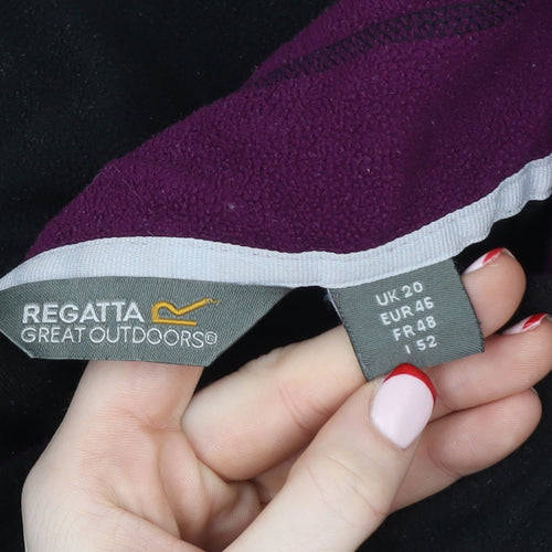 Regatta Great Outdoors Mens Black Fleece L 1/2 Zip Pullover Sweatshirt