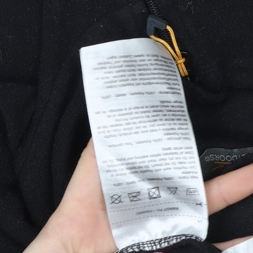 Regatta Great Outdoors Mens Black Fleece L 1/2 Zip Pullover Sweatshirt