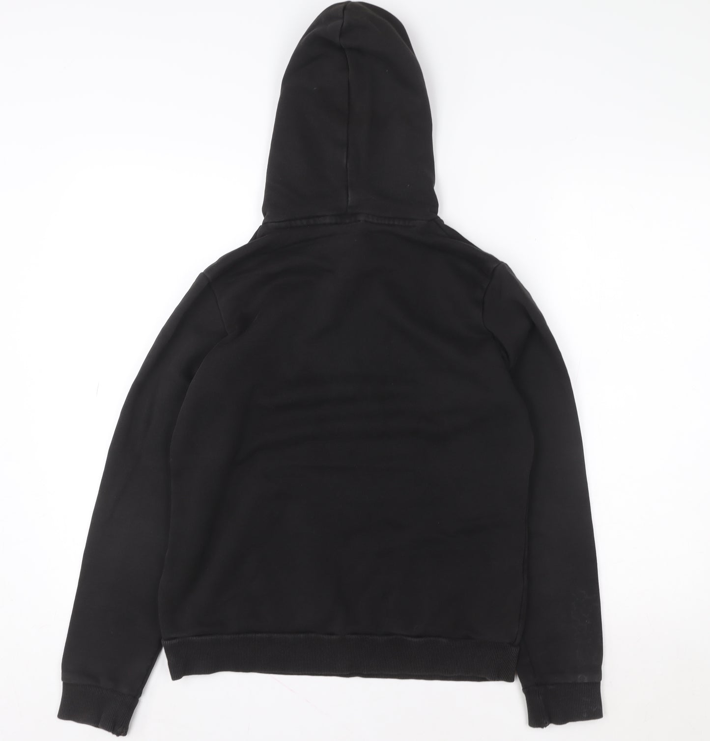 Puma Women Black Pullover Hoodie Medium Logo Sportswear