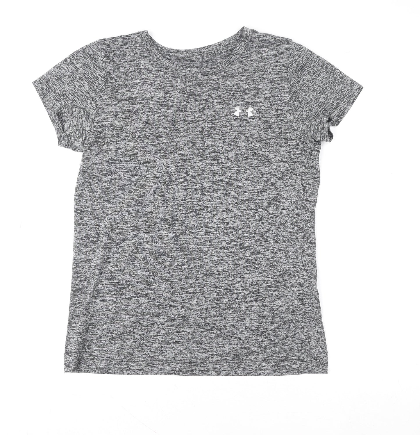 Under Armour Women's Grey Short Sleeve HeatGear T-Shirt Size S