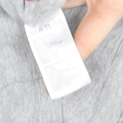 Huel Men's Grey XL Crew Neck Short Sleeve Cotton T-Shirt