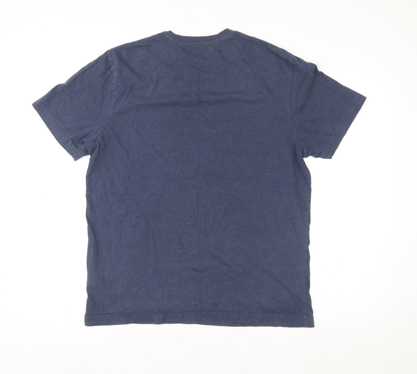 Marks and Spencer Mens Blue Ford Mustang Graphic T-Shirt Medium