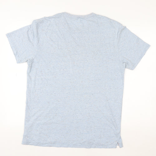 Next Men's Blue Los Angeles Graphic Crew Neck T-Shirt Size L