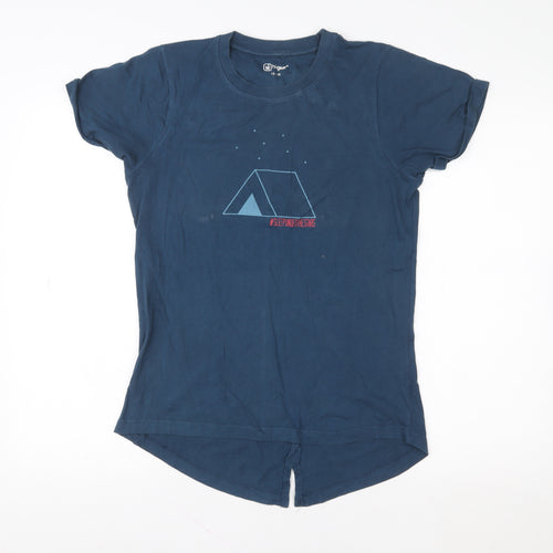 Hi Gear Boys Blue Graphic Outdoor T-Shirt 15-16 Years Crew Neck