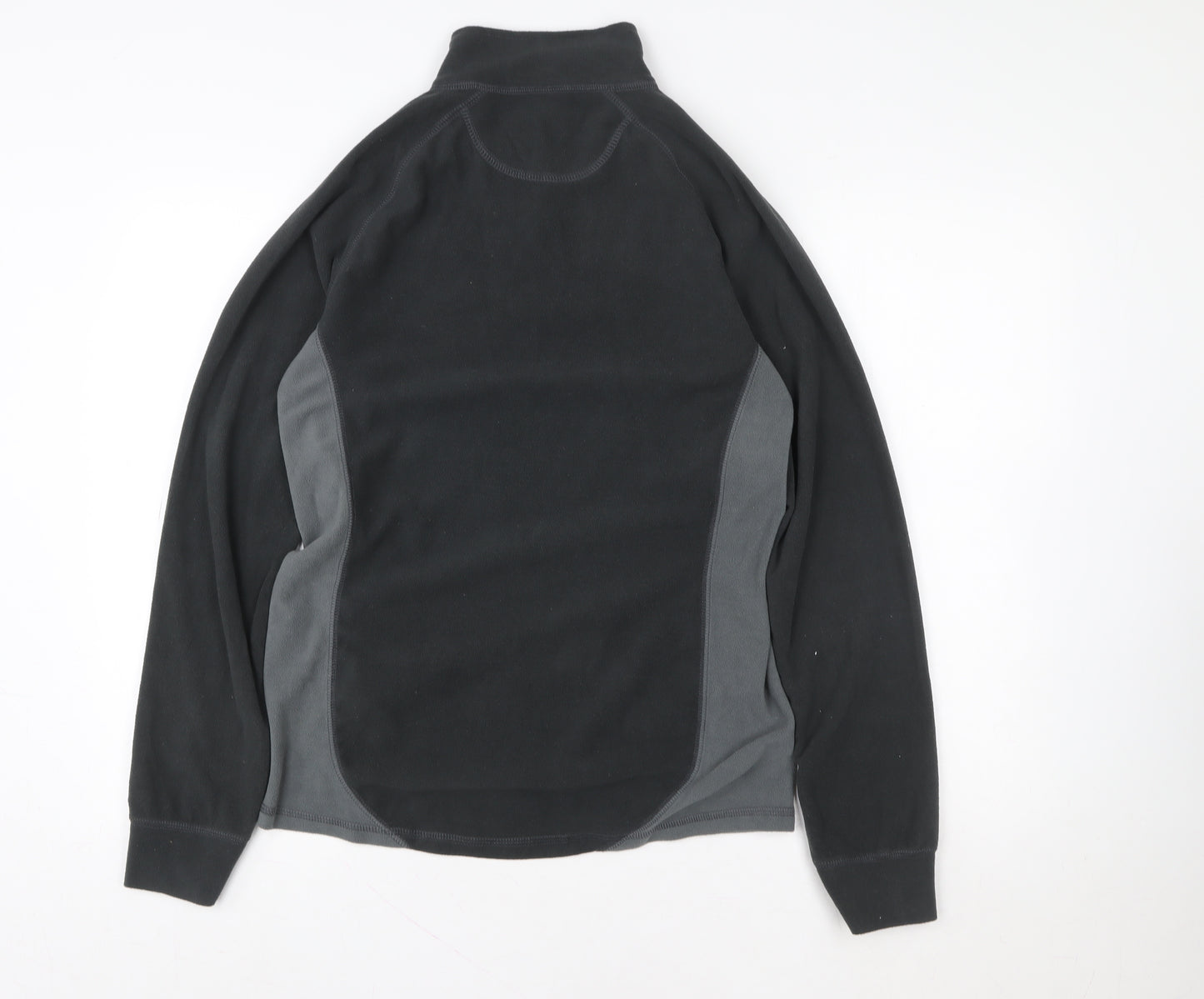 Trespass Men's Black M Fleece 1/4 Zip Pullover Sweatshirt