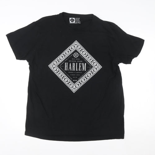 Cedar Wood State Black XL Unisex Basic Crew Neck Short Sleeve T-Shirt