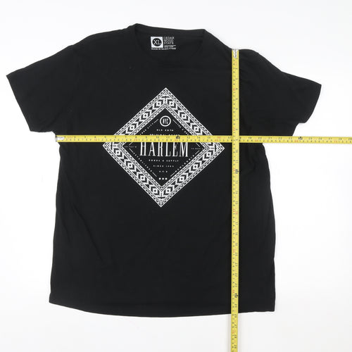 Cedar Wood State Black XL Unisex Basic Crew Neck Short Sleeve T-Shirt
