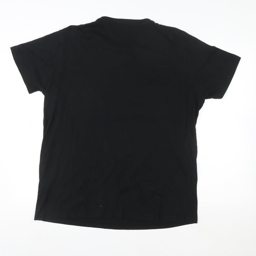 Cedar Wood State Black XL Unisex Basic Crew Neck Short Sleeve T-Shirt